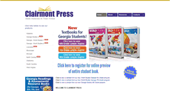 Desktop Screenshot of clairmontpress.com